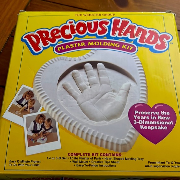 the webster group Other Precious Hands Plaster Molding Kit Poshmark